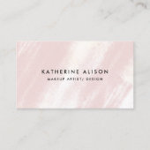 Brush Stroke Texture Modern Visitekaartje (Voorkant)