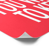 BRUSH UW TEETH POSTER (Hoek)