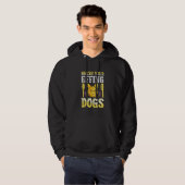 Brush Your Effing Dogs  Dog Grooming Hoodie (Voorkant volledig)