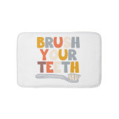 Brush your teeth badmat (Voorkant)