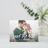 Brushed Charm CUSTOM COLOR Sla het Date Briefkaart (Staand voorkant)
