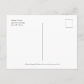 Brushed Charm De datum opslaan Briefkaarten (Achterkant)