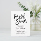 Brushed Charm EDITABLE COLOR Vrijgezellenfeest Uit Briefkaart (Staand voorkant)