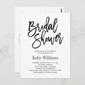 Brushed Charm EDITABLE COLOR Vrijgezellenfeest Uit Briefkaart (Voorkant / Achterkant)