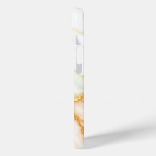 Brushed Metal & Granite Phone Case for iPhone (Achterkant / Links)