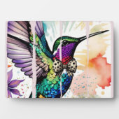 Brushstroke Bird Art Fotoplaat (voorkant)