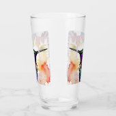 Brushstroke Bird Art Glas (Links)