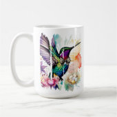 Brushstroke Bird Art Koffiemok (Links)