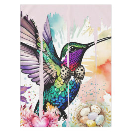 Brushstroke Bird Art Tafelkleed