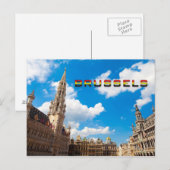 Brussel 01D Briefkaart (Voorkant / Achterkant)