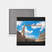 Brussel 01E Magneet (Voorkant / Achterkant)