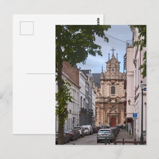 Brussel #15 briefkaart (Voorkant / Achterkant)