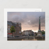 Brussel #18 briefkaart (Voorkant / Achterkant)