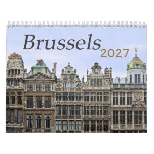 Brussel 2027 Foto Agenda Kalender