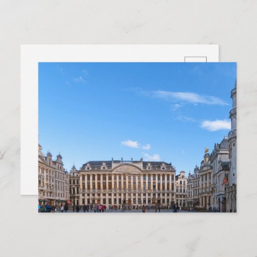 Brussel #4 briefkaart (Voorkant / Achterkant)