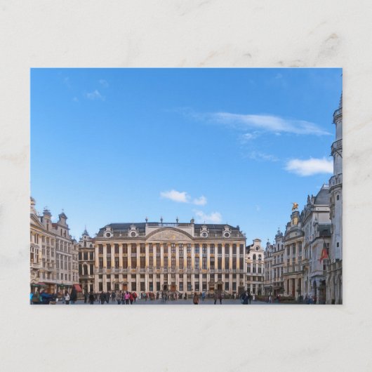 Brussel #4   briefkaart (Voorkant)