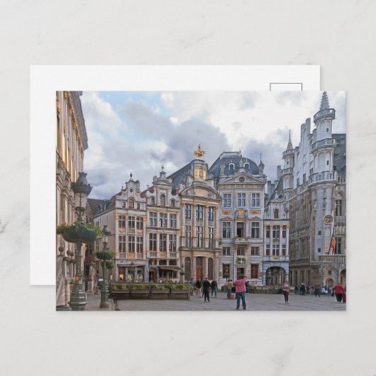 Brussel #8 briefkaart (Voorkant / Achterkant)