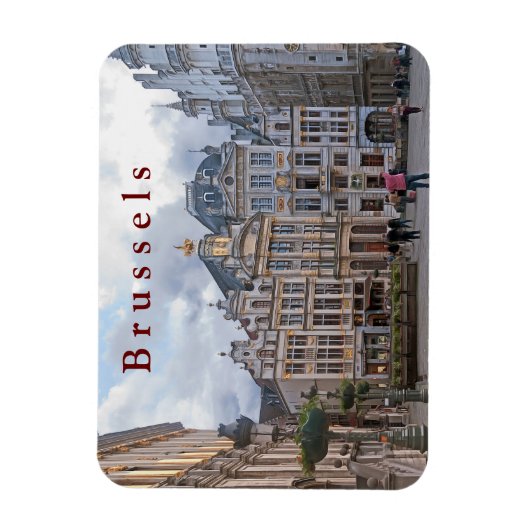 Brussel #8 magneet (Verticaal)