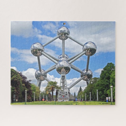 Brussel. atomium. legpuzzel (Horizontaal)