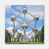 Brussel. Atomium. Magneet (Voorkant)