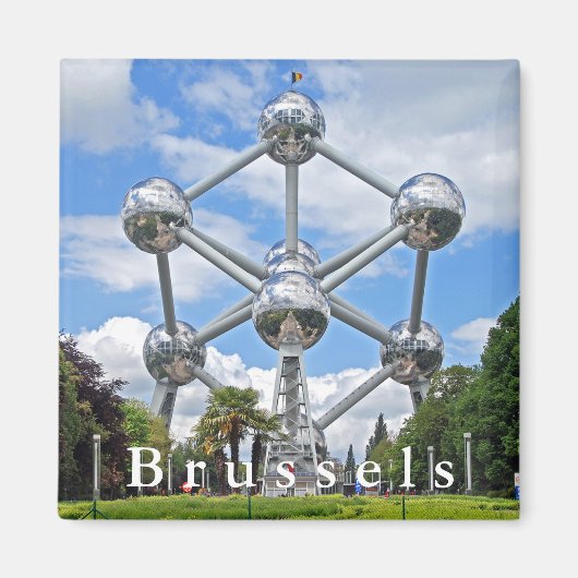 Brussel. Atomium. Magneet (Voorkant)
