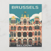 Brussel, België Briefkaart (Voorkant)