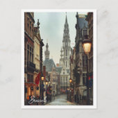 Brussel België Kunstreizen beroemde plaats Briefkaart (Voorkant)