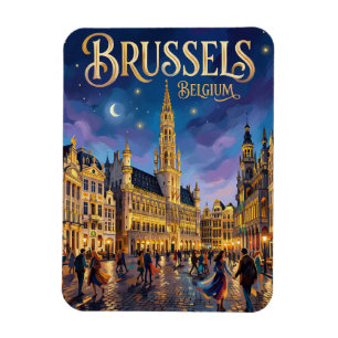 Brussel België Magneet