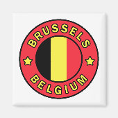 Brussel België Magneet (Voorkant)