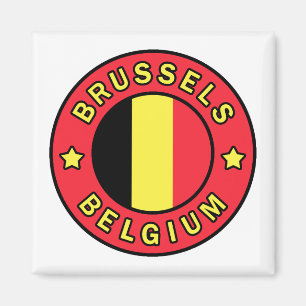 Brussel België Magneet