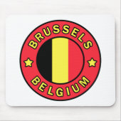 Brussel België Muismat (Voorkant)