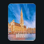 Brussel België Photo Vintage Magneet<br><div class="desc">Brussel; in het Nederlands: Brussel; in het Duits: Brüssel, soms ook bekend als de "Urban Area" van Brussel of "Grand Bruxelles2", is een stad en een agglomeratie van België. Deze uitbreiding strekt zich uit tot buiten de administratieve grenzen van het Brussels Hoofdstedelijk Gewest en omvat delen van Vlaams-Brabant en Waals-Brabant....</div>