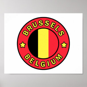 Brussel België Poster