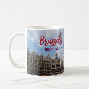 Brussel België Schilderachtige koffiemok Beker Sou