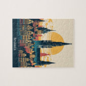 Brussel, België stylist schilderen Legpuzzel (Horizontaal)