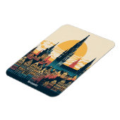 Brussel, België stylist schilderen Magneet (Linkerzijde)