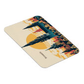 Brussel, België stylist schilderen Magneet (Rechterzijde)