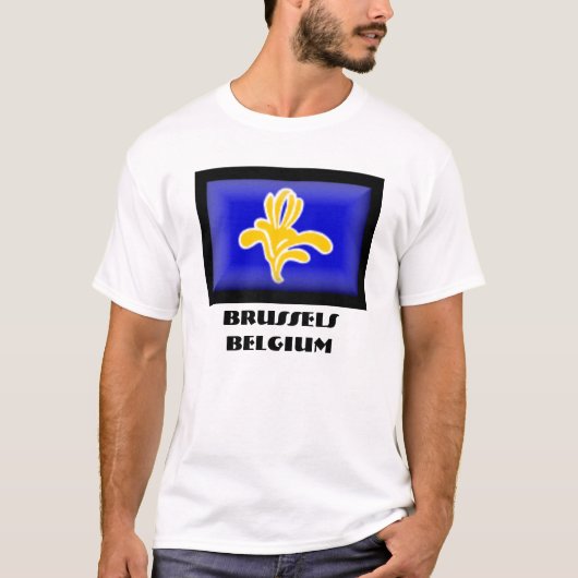 BRUSSEL BELGIË T-SHIRT (Voorkant)