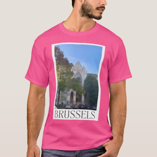 Brussel België T-shirt (Voorkant)