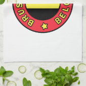 Brussel België Theedoek (Gevouwen)