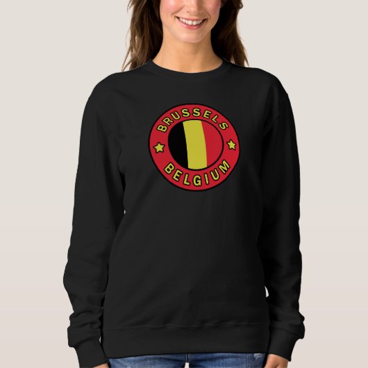 Brussel België Trui (Voorkant)