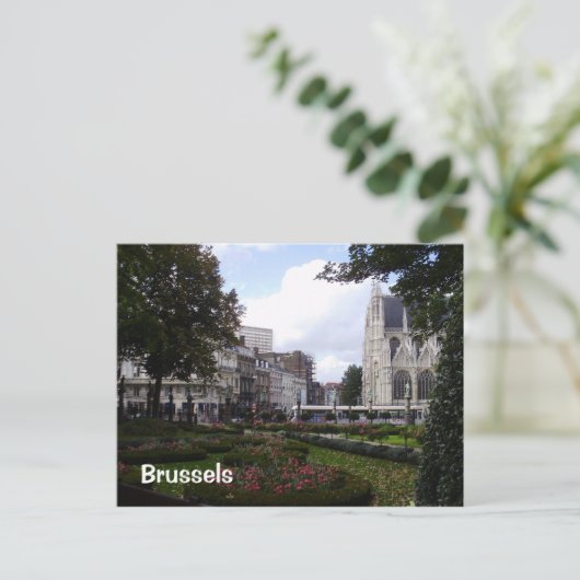 Brussel Briefkaart (Staand voorkant)