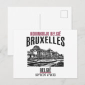 Brussel Briefkaart (Voorkant / Achterkant)
