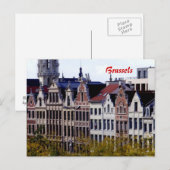 Brussel Briefkaart (Voorkant / Achterkant)