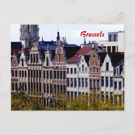 Brussel Briefkaart (Voorkant)