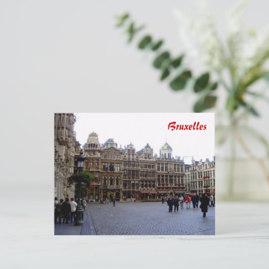 Brussel Briefkaart (Staand voorkant)