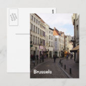 Brussel Briefkaart (Voorkant / Achterkant)