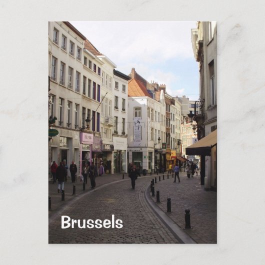 Brussel Briefkaart (Voorkant)