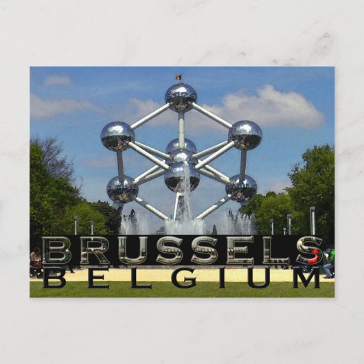 Brussel Briefkaart (Voorkant)