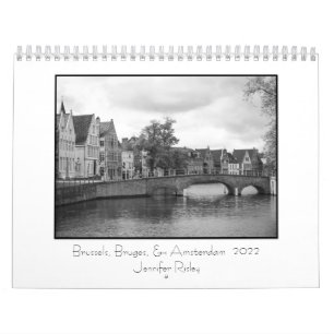 Brussel, Brugge en Amsterdam - Agenda 2022 Kalender